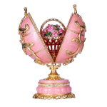 Muusikaline muna Faberge stiilis Kevadlilled