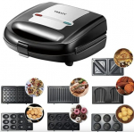 V&otilde;ileib, vahvel, grill, s&otilde;&otilde;rik, k&uuml;psis, p&auml;hkel, sai 7 &uuml;hes pannil Sokany SK-B907 Sokany SK-B907