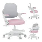 Laste kontoritool Junior 4.3 Pink-grey