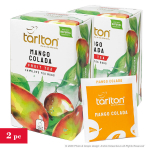 Puuviljatee Mango Colada, kottides (paber&uuml;mbrikes), Tarlton, 2x(1,5g x 20tk)