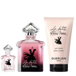 Komplekt Guerlain: La Petite Robe Noire Intense, parf&uuml;&uuml;mvesi, naistele, 50 ml + La Petite Robe Noire Intense, parf&uuml;&uuml;mvesi, naistele, 5 ml + La Petite Robe Noire intensiivne, niisutav, kehakreem, 75 ml