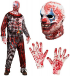 "Kurja klouni kiirkost&uuml;&uuml;m" (jope, p&uuml;ksid, kindad, mask)