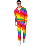"PIXEL RAINBOW PARTY FASHION TRACKSUIT" (jakk, p&uuml;ksid)