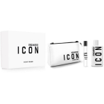 Kingikomplekt Dsquared2 Icon Pour Femme EDP 100 ml + miniat&uuml;&uuml;r 10 ml + kosmeetikakott Lilleline Puuviljane Ambra