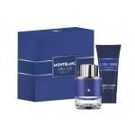 Kingituskomplekt Montblanc Explorer Ultra Blue Fresh Citrus Aromatic EDP 60 ml + du&scaron;igeel 100 ml