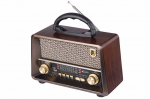 Retroraadio p&auml;ikesepatarei ja Bluetoothiga YUEGAN