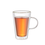 Klaasid Zyle ZY1620DG termo boorsilikaat 200 ml, 2-osaline komplekt