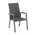 Aiatool Kettler Rasmus antratsiitplastikust tiikpuidust k&auml;etugedega