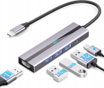 Usb-c 5-in-1 jaotur: 100 W Pd, 4k Hdmi, Usb 3.0/2.0