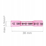 Soojusisolatsiooni pistikud 1,5mm&sup2;, 100 tk.