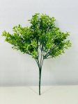 Roheliste pukspuulehtede kimp, 35 cm, kunstlehed