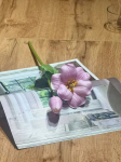 Kunsttulbi lill 53 cm, lilla, valmistatud pehmest vahust