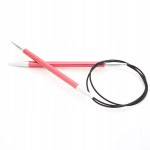 Knitpro Zing metallvardad niidil 80cm, 6,5mm