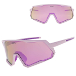 GOG E608-3 suured sportp&auml;ikeseprillid, lilla peegell&auml;&auml;ts, UV400, kat. 3, unisex