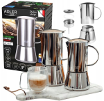 Espressomasin, 620 ml, sobib induktsioon- ja gaasipliitidele