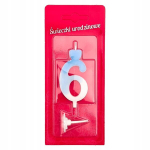 Tordik&uuml;&uuml;nal number 6, valge ja sinine