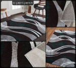 Pehme "hotto" vaip 160x220 cm, hallikasroheline