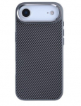 Rixus Mag Carbon With MagSafe Telefoni&uuml;mbris iPhone 17 Air Titanium Grey