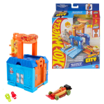 Rajarada &bdquo;Hot Wheels City Play and Go&ldquo; JHL43 kaasaskantav m&auml;ngukomplekt 1:64 autoga
