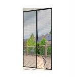Wzlxcxxy magnetiline s&auml;&auml;sev&otilde;rk uksele 75x190 cm, must