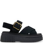 CLARKS Naiste Basutės, mustad, Evamar sandaalid