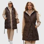 Naiste vest Fashion, pruun