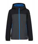 Icepeak laste softhell-jope Konan 51897-8*290, hall/must 6438594144970