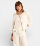 Molly Bracken naiste kardigan E1053DP*02, valge 3542915021000