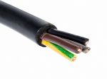 Yky 4x4 mm&sup2; maanduskaabel, 0,6/1kv, Nkt, 1 meeter
