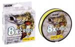 Jaxon Crius 8x Fluo 0,08 mm 150 m &ndash; Ryb&aacute;rska &Scaron;n&uacute;ra Žlt&aacute;