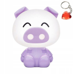 Led laualamp lastele "piggy" Zuma Line Kdr-603b-pe