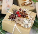 Puidust j&otilde;ulukaunistused - 45 tk. nikerdused