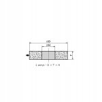 Lihvimisketas Andre 150x16x12,7 mm, 99a60k7veo1