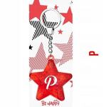 Brelok "t&auml;ht" t&auml;hega P, akr&uuml;&uuml;l, metall