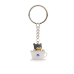 V&otilde;tmehoidja koer, Black Teacup Dog Keychain