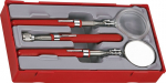 Teng Tools Tttm03 kontrollikomplekt koos magnetite ja luubiga