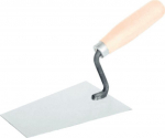 Trapetsikujuline spaatel Epm 180mm, teras, puidust k&auml;epide