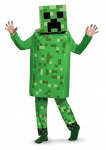 Minecraft Creeper kost&uuml;&uuml;m poistele, suurus L