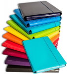 Barbara A4 kleebisega kaust, 30mm, tumesinine