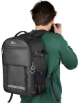 Lowepro Adventura Bp 300 Iii must seljakott, 18l, 13-tollise s&uuml;learvuti jaoks
