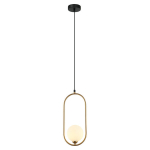 Lupus Pnd-3965-1-bro ripplamp, Antiikpruun, valge