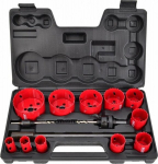 Bimetall-augukomplekt Awtools, 15 tk., 19-76 mm