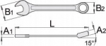 Unior lame r&otilde;ngasv&otilde;ti 10mm pikk, 163mm