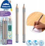 Puidust pliiats Pelikan Griffix Hb, 2 tk.