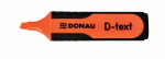 Highlighter Donau D-tekst, oranž