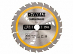 Dewalt l&otilde;ikeketas puidule 184x20mm, 24 hammast