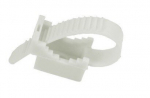 Valge Uv-kaabli kinnitusklamber Up-22, 50 tk.