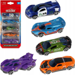 Metallist autode komplekt 5 tk. lastele