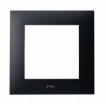 Ospel Szafir Frame Single Ip44 Black Metallic Rh-1z/33