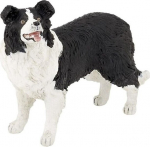 Figuriin Border collie - PAPO - PAPO 54008 - K&auml;ideldud k&auml;sitsi - Lastele alates 3. eluaastast ja vanemad